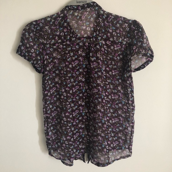 Floral Aeropostale Blouse - Picture 3 of 4